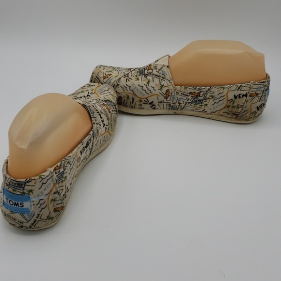 Awesome Tom's loafers Venice sz 5 - Picture 5 of 7